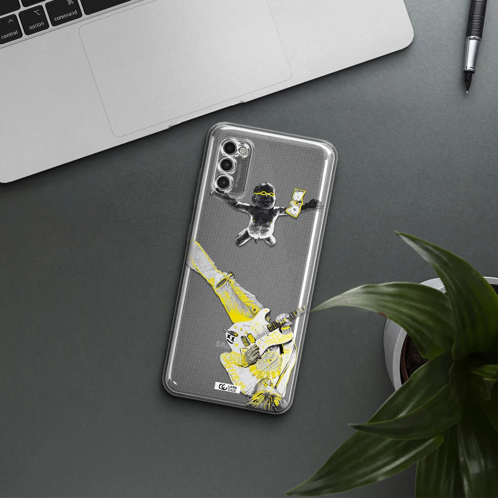 Guitarist Samsung A41 Clear Tpu Case