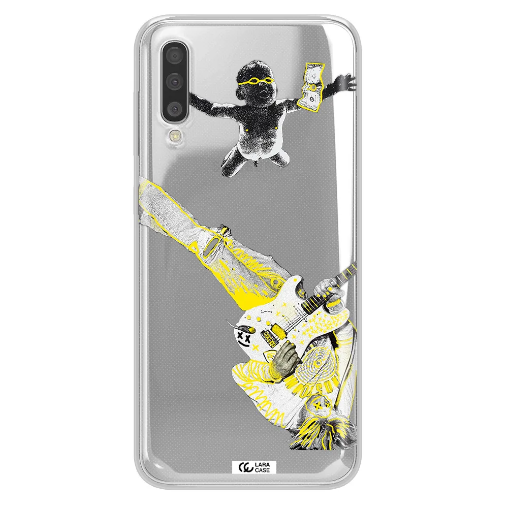 Guitarist Samsung A50 Clear TPU Case