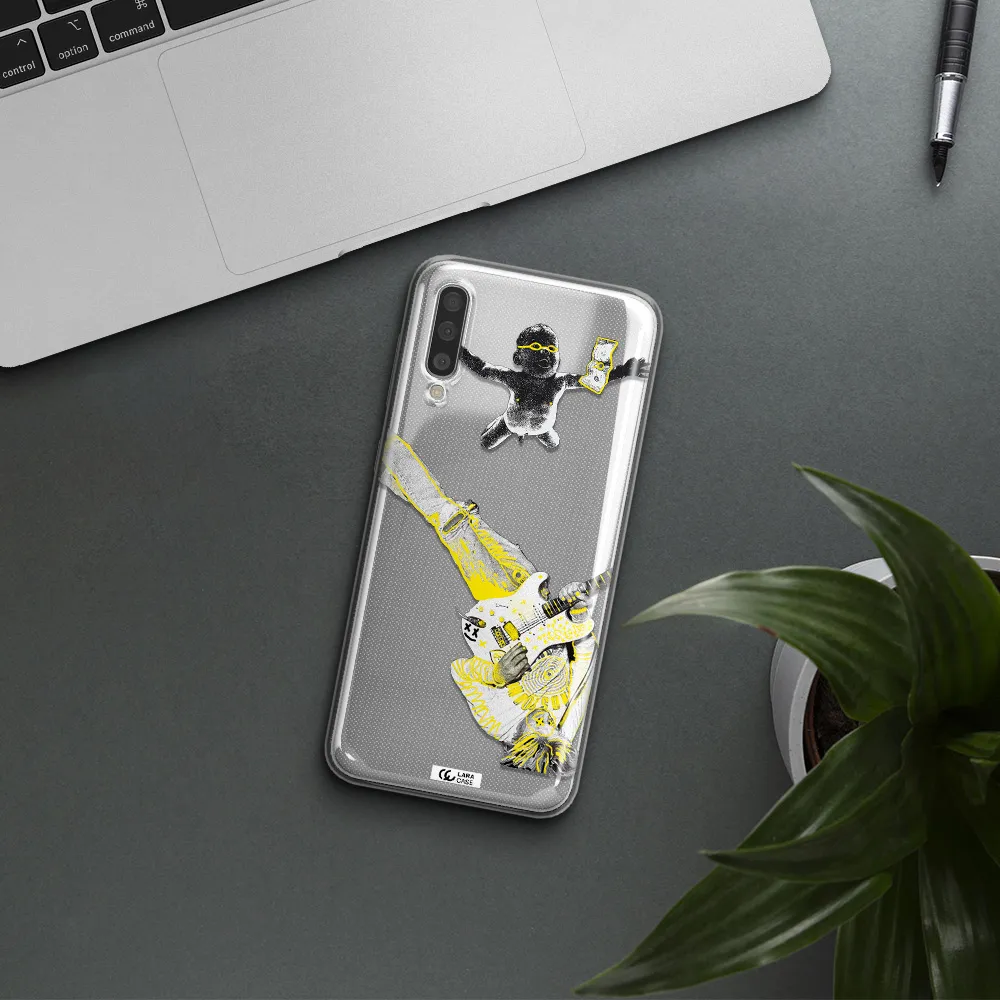 Guitarist Samsung A50 Clear TPU Case