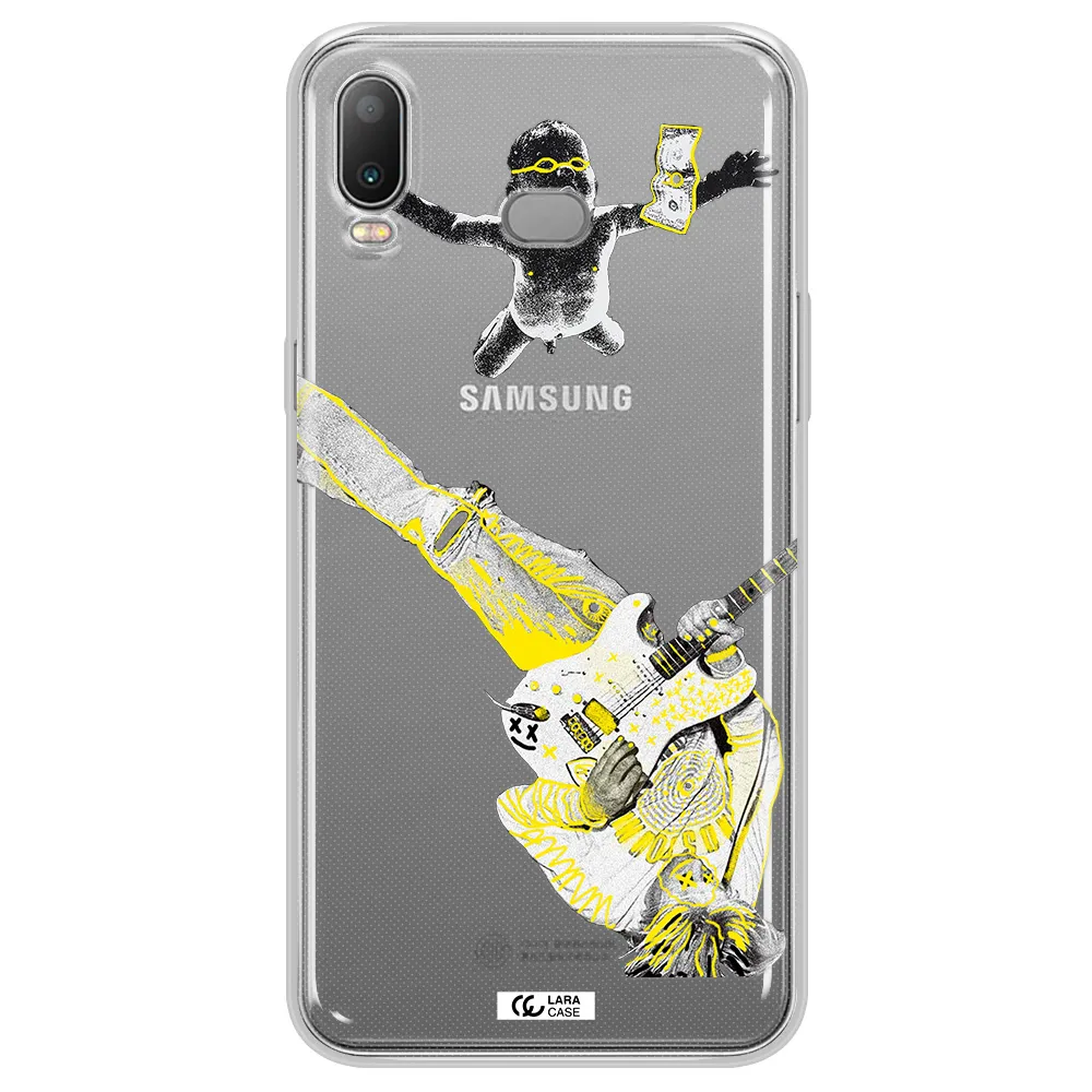 Guitarist Samsung A6S Clear TPU Case