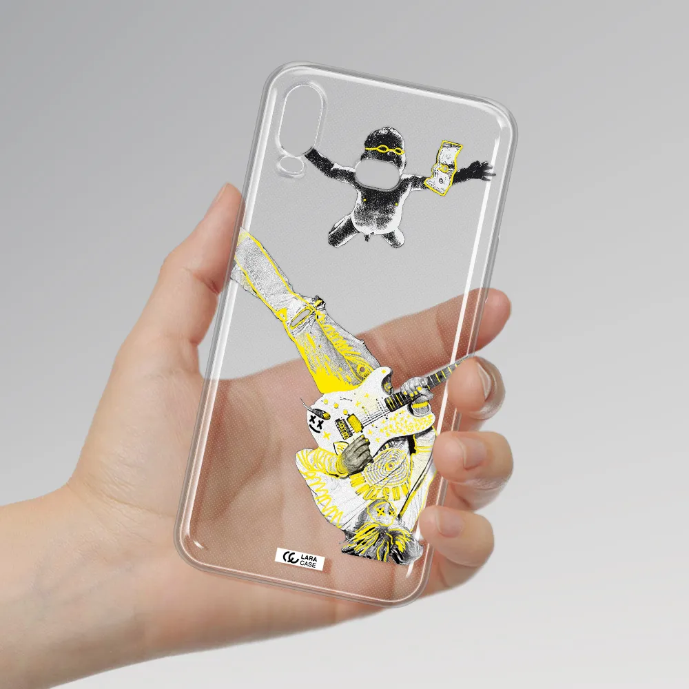 Guitarist Samsung A6S Clear TPU Case