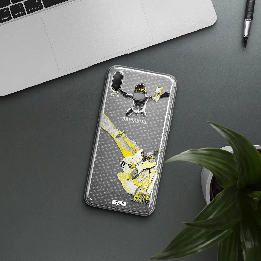 Guitarist Samsung A6S Clear TPU Case