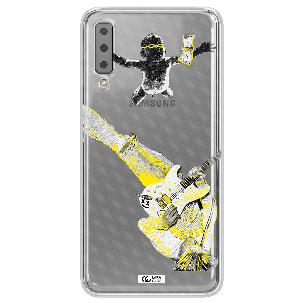 Guitarist Samsung A7 2018 Clear TPU Case