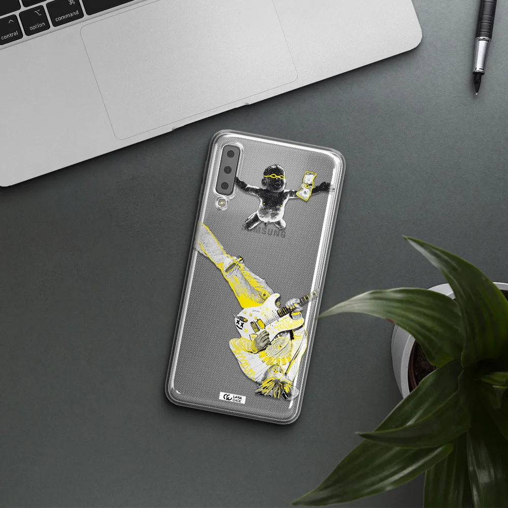 Guitarist Samsung A7 2018 Clear TPU Case