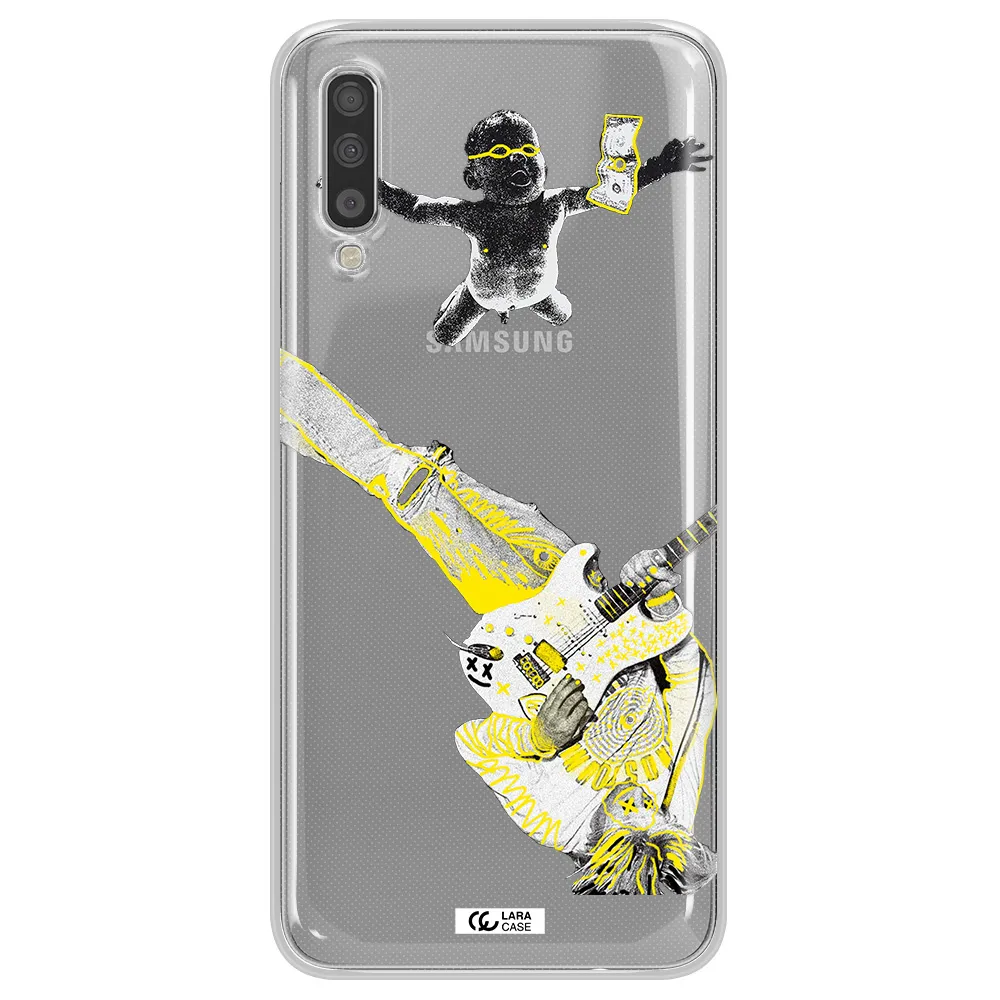 Guitarist Samsung A70 Clear TPU Case