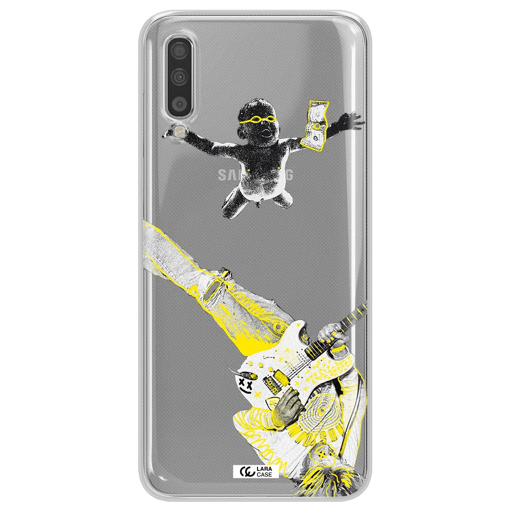 Guitarist Samsung A70S Clear Tpu Case