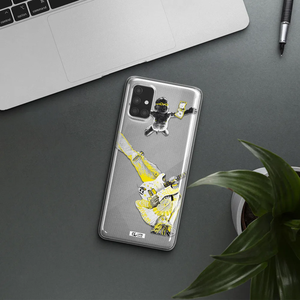 Guitarist Samsung A71 Clear TPU Case
