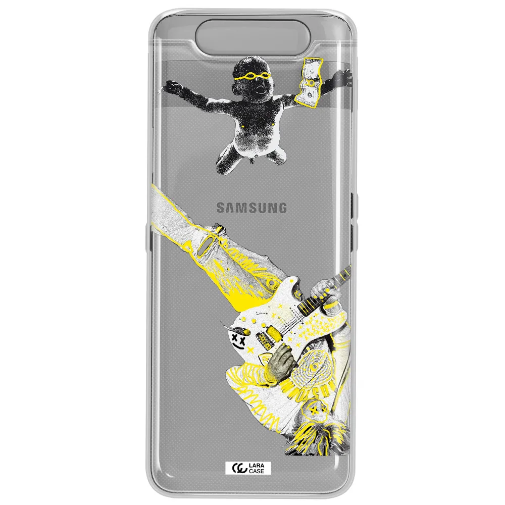 Guitarist Samsung A80 Clear TPU Case