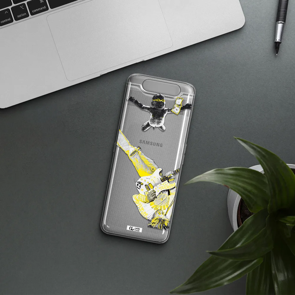 Guitarist Samsung A80 Clear TPU Case