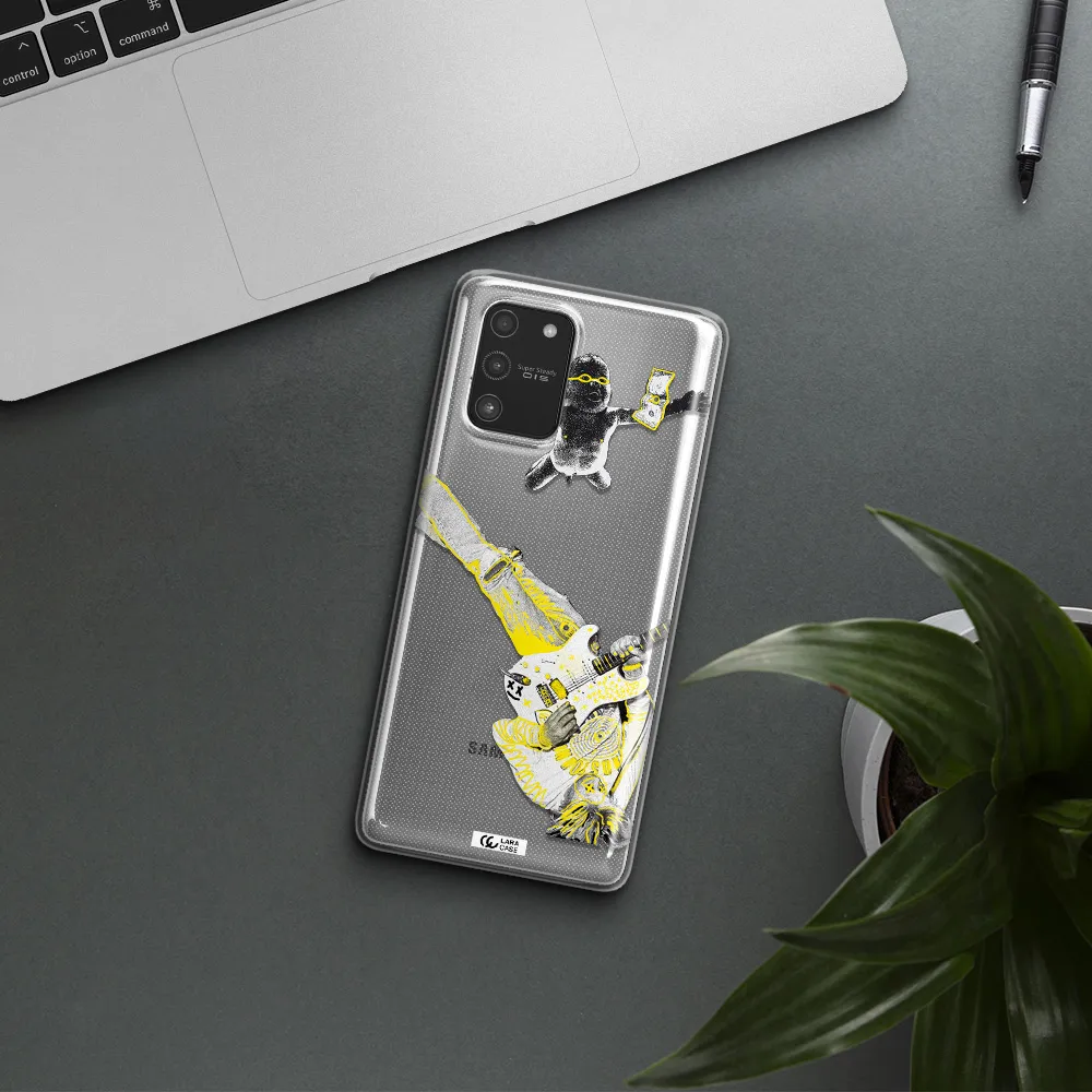 Guitarist Samsung A91 Clear TPU Case