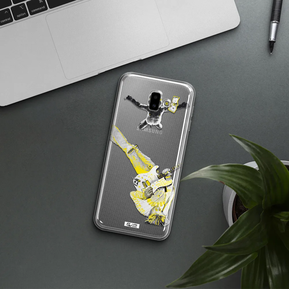 Guitarist Samsung J6 Plus Clear TPU Case