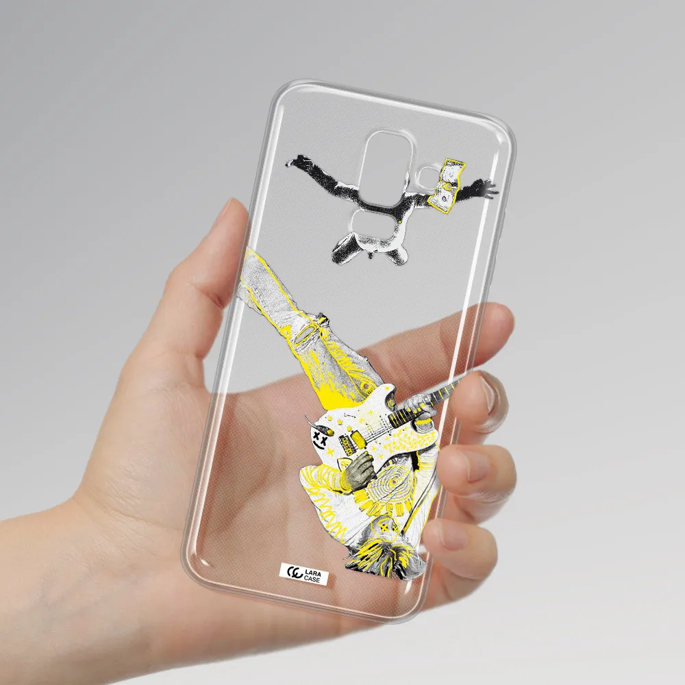 Guitarist Samsung J8 Clear TPU Case