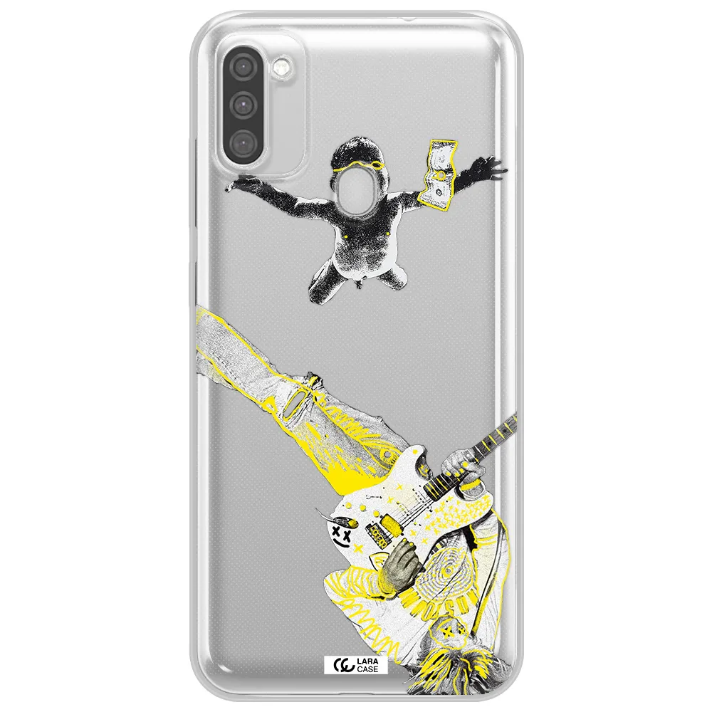 Guitarist Samsung M11 Clear TPU Case