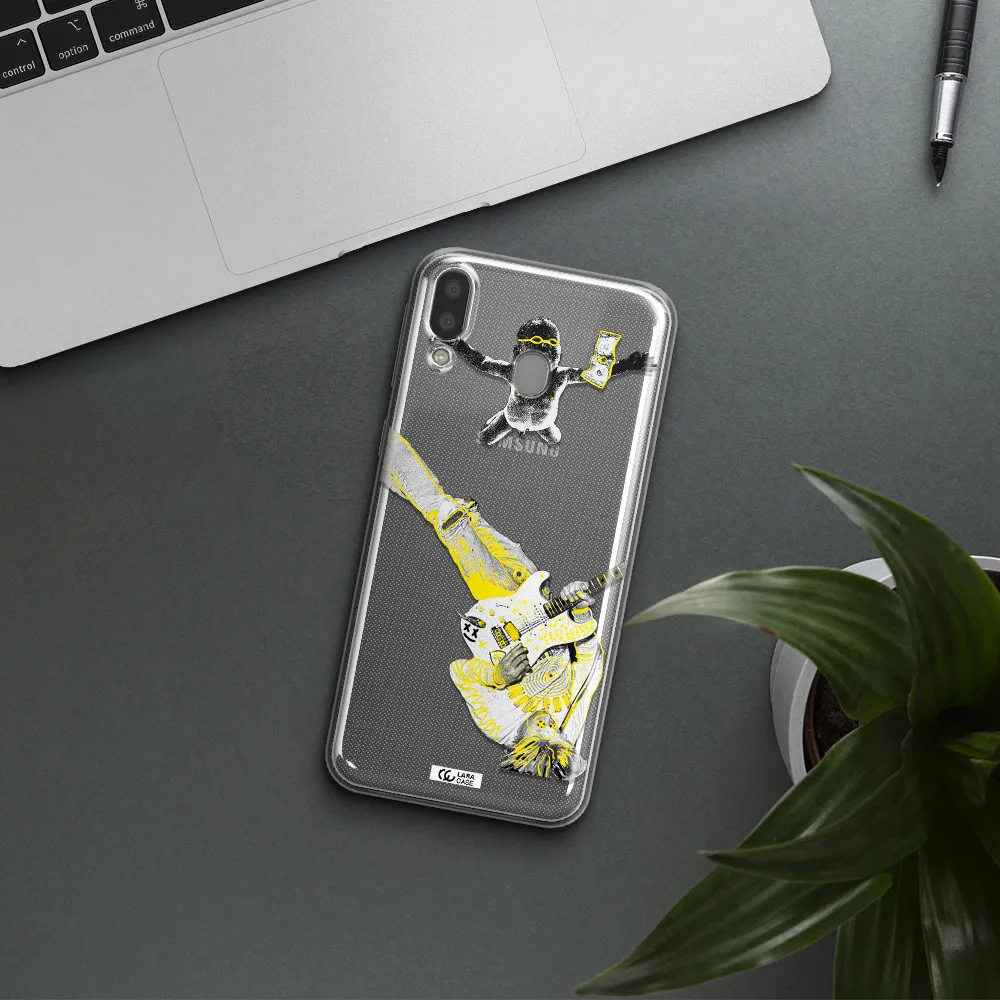 Guitarist Samsung M20 Clear TPU Case