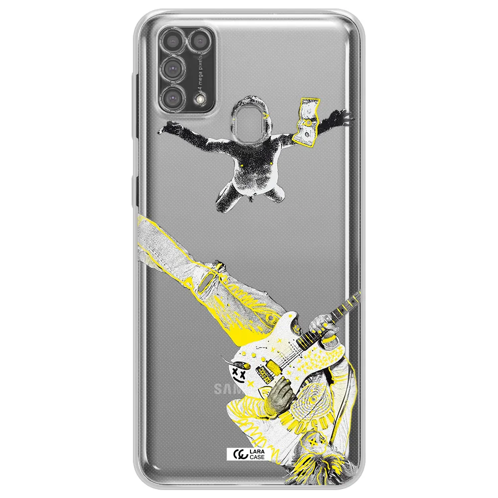 Guitarist Samsung M31 Clear TPU Case
