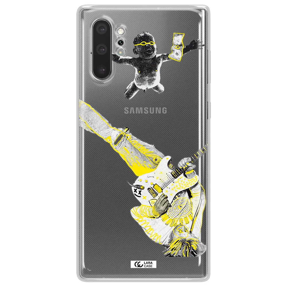 Guitarist Samsung Note 10 Plus Clear TPU Case
