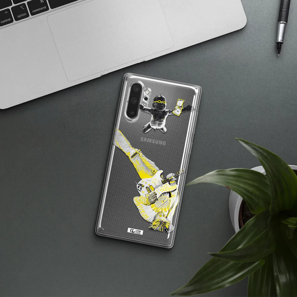 Guitarist Samsung Note 10 Plus Clear TPU Case