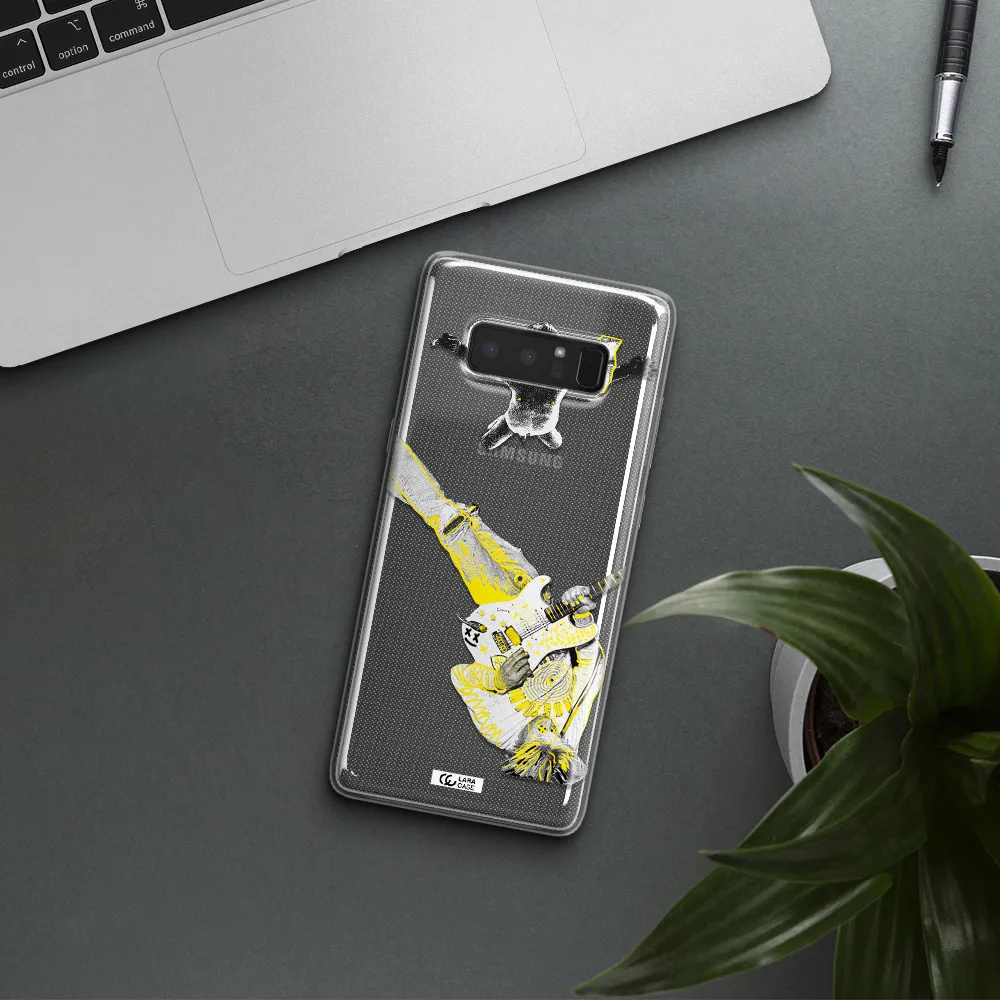 Guitarist Samsung Note 8 Clear TPU Case