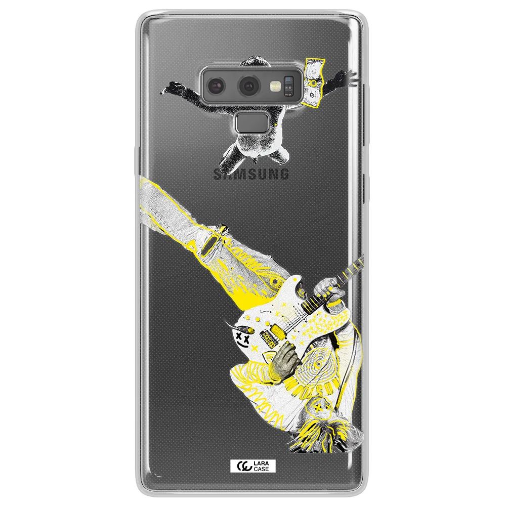 Guitarist Samsung Note 9 Clear TPU Case