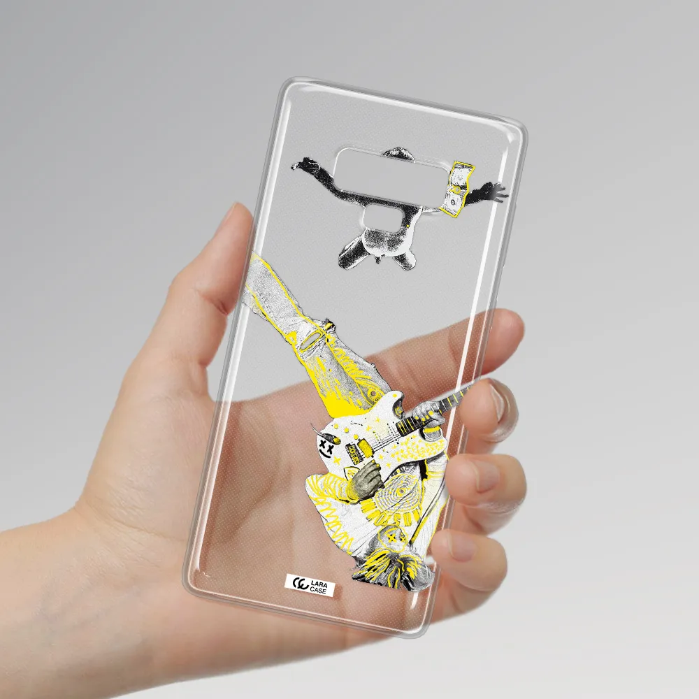 Guitarist Samsung Note 9 Clear TPU Case