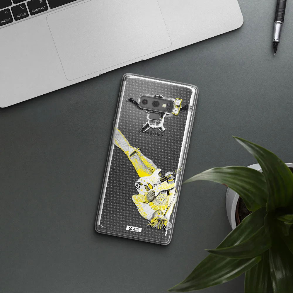 Guitarist Samsung Note 9 Clear TPU Case