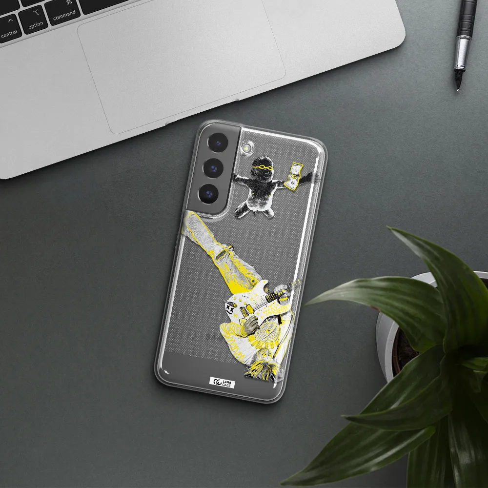 Guitarist Samsung S 22 Plus Clear TPU Case