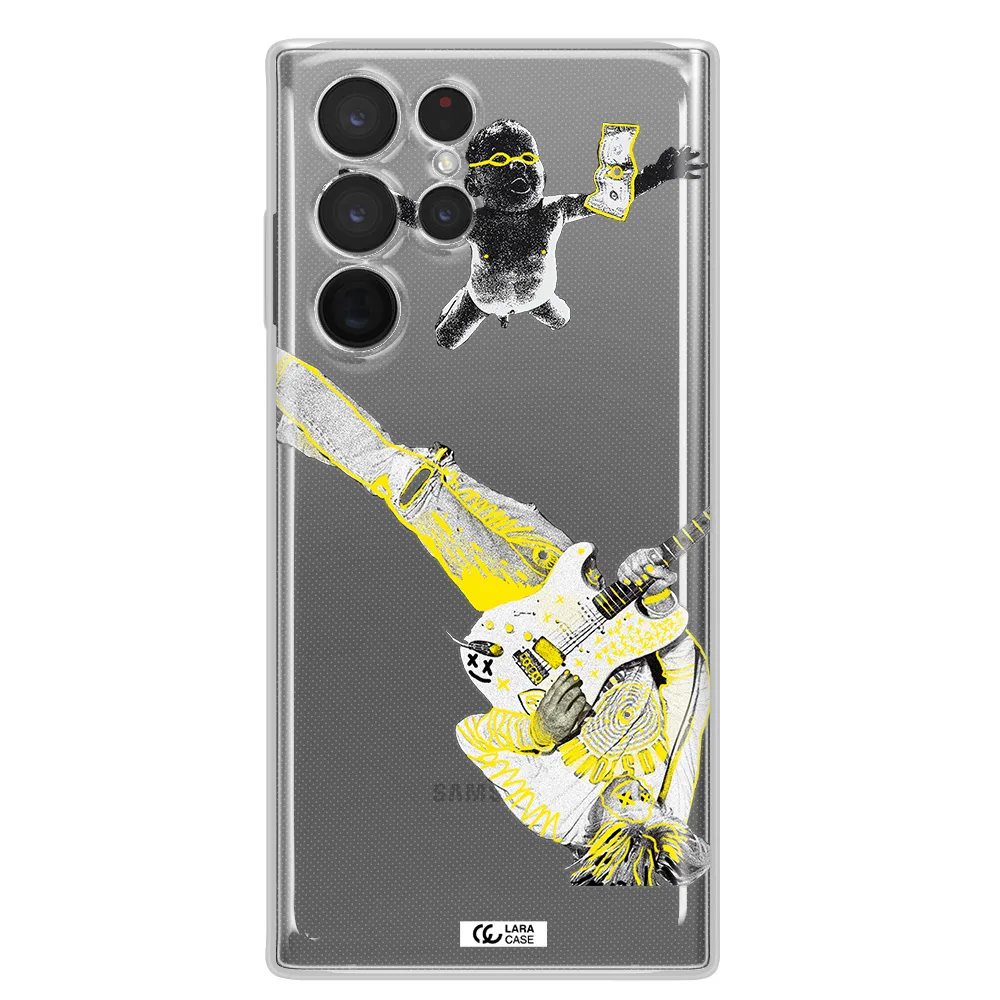 Guitarist Samsung S 22 Ultra Clear TPU Case