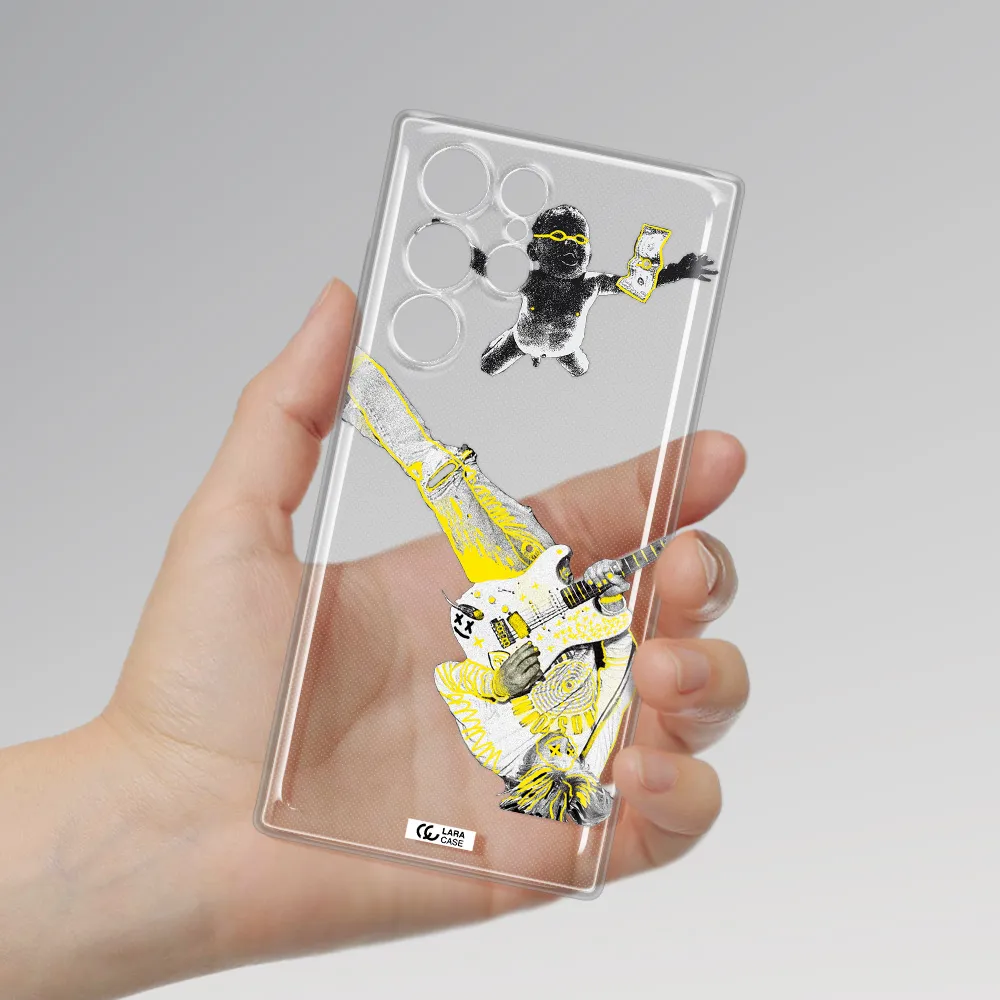 Guitarist Samsung S 22 Ultra Clear TPU Case
