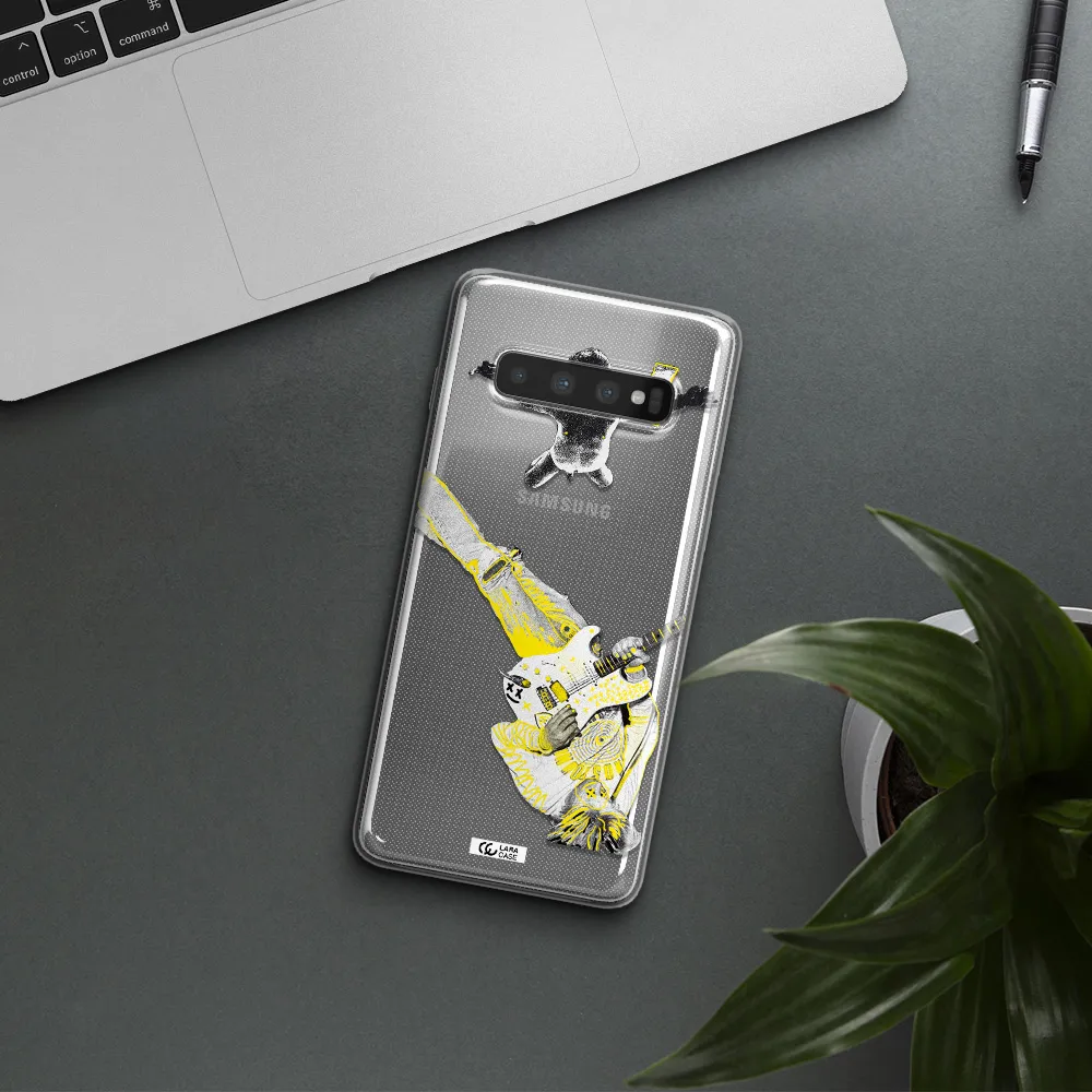 Guitarist Samsung S10 Clear TPU Case