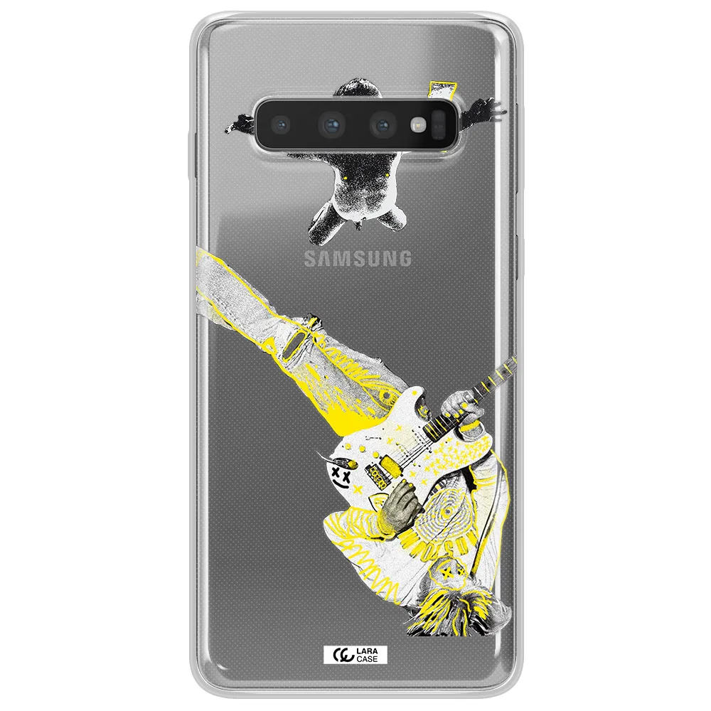 Guitarist Samsung S10 Plus Clear TPU Case