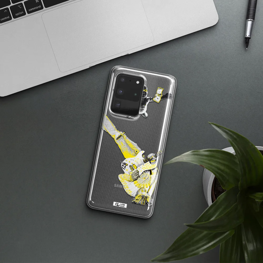 Guitarist Samsung S20 Ultra Clear TPU Case