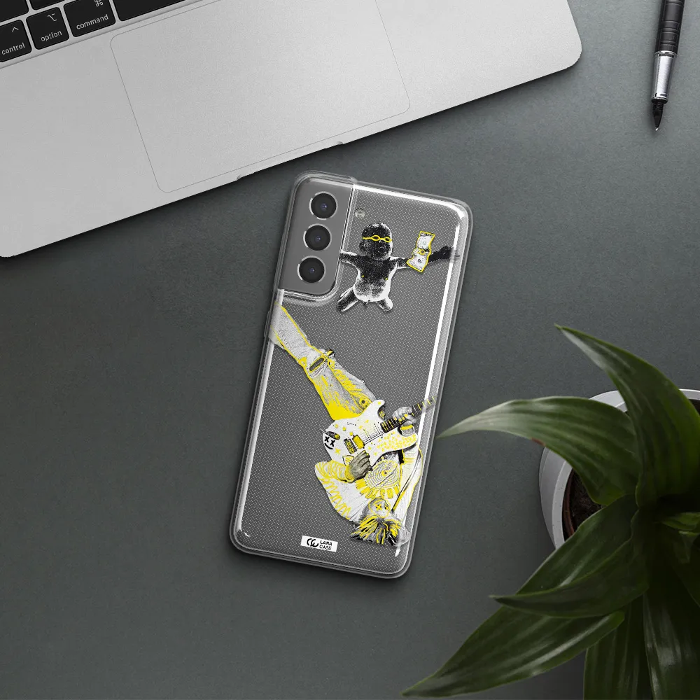 Guitarist Samsung S21 Plus Clear TPU Case