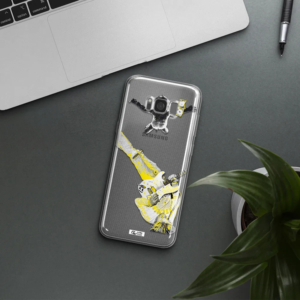 Guitarist Samsung S8 Plus Clear TPU Case