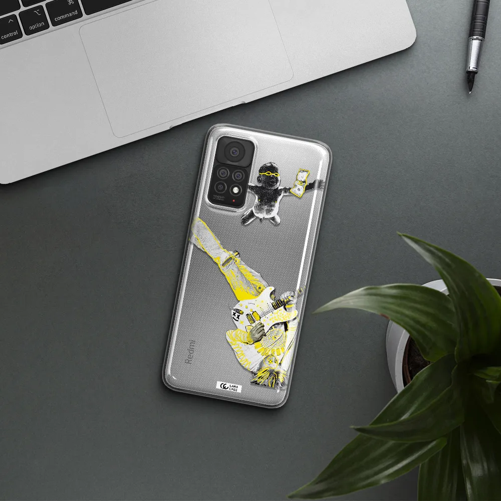 Guitarist Xiaomi Note 11 Pro Clear TPU Case