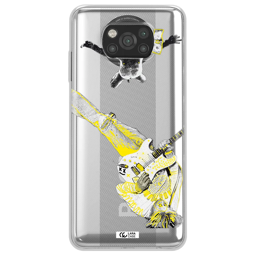 Guitarist Xiaomi Poco X3 Clear TPU Case