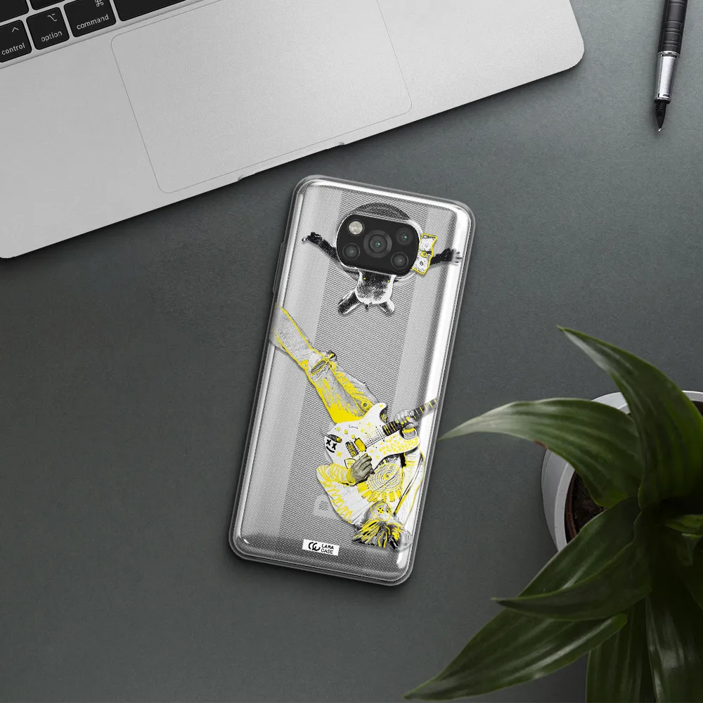 Guitarist Xiaomi Poco X3 Clear TPU Case