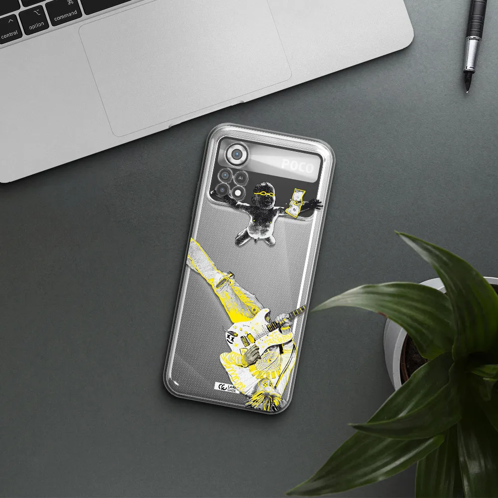 Guitarist Xiaomi Poco X4 Pro Clear TPU Case