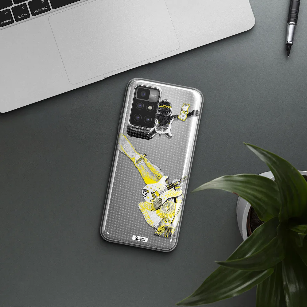 Guitarist Xiaomi Redmi 10 Clear TPU Case