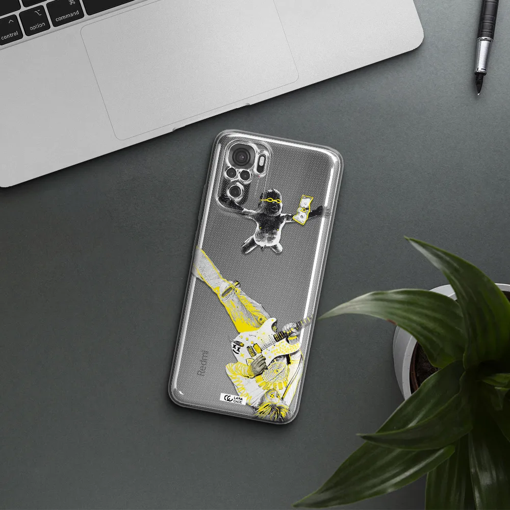 Guitarist Xiaomi Redmi Note 10S Clear Tpu Case