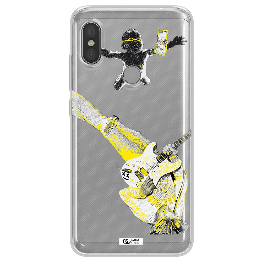 Guitarist Xiaomi Redmi Note 6 Pro Clear TPU Case