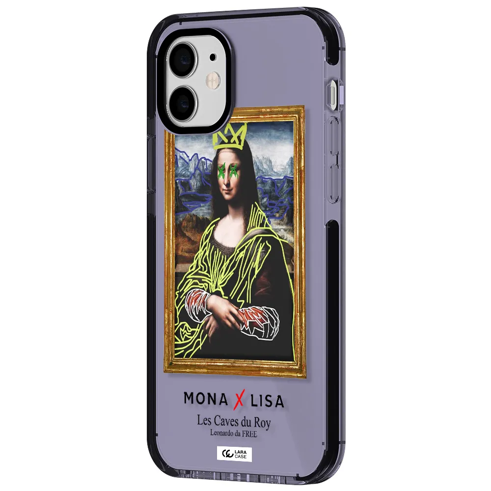 Monalisa Pop Art Apple iPhone 11 impact Lilac Case