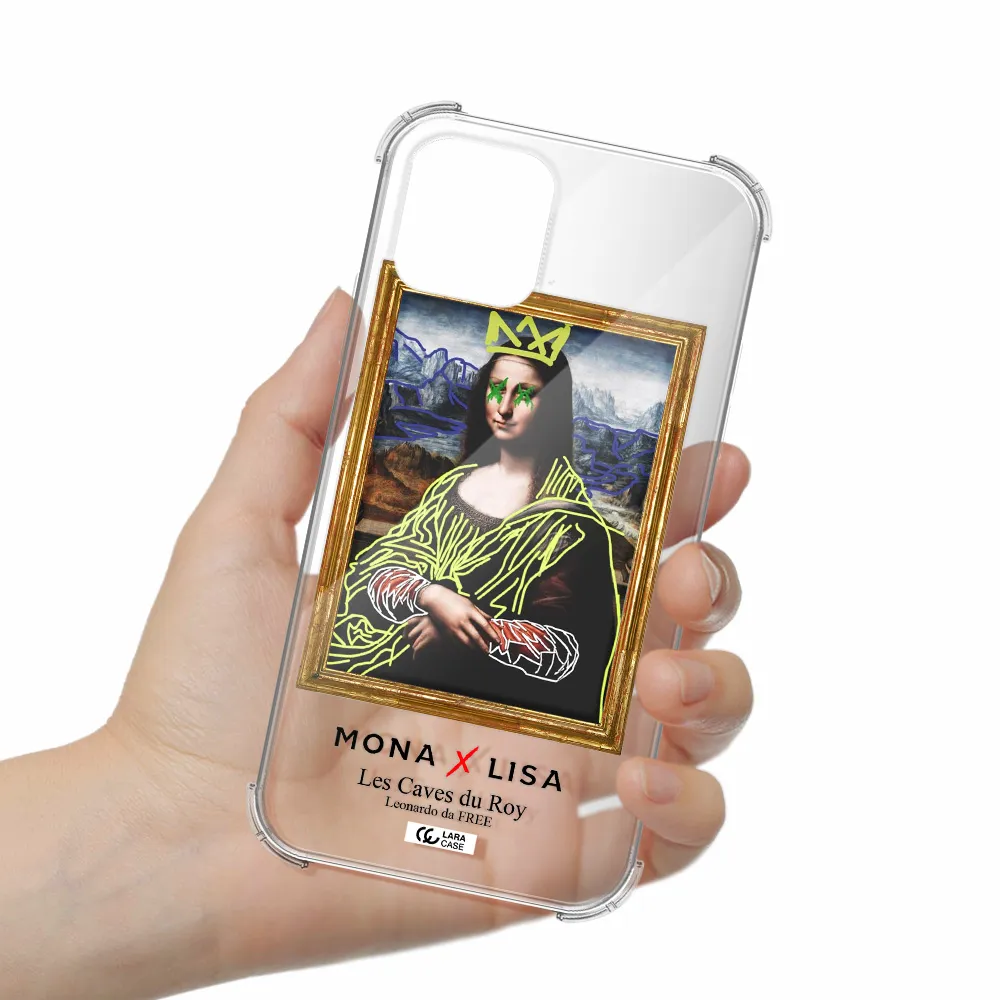 Monalisa Pop Art Apple iPhone 11 pro Clear PC Case