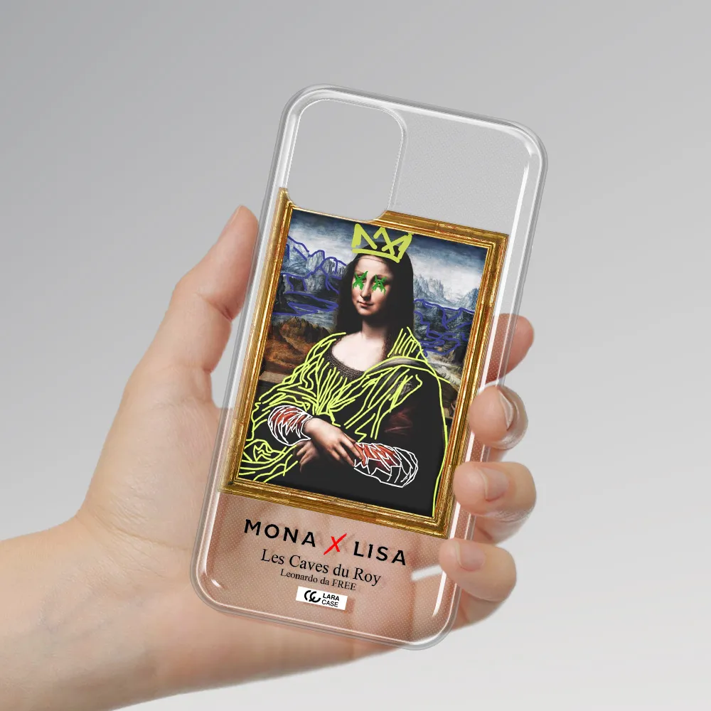 Monalisa Pop Art Apple iPhone 11 pro max Clear TPU Case