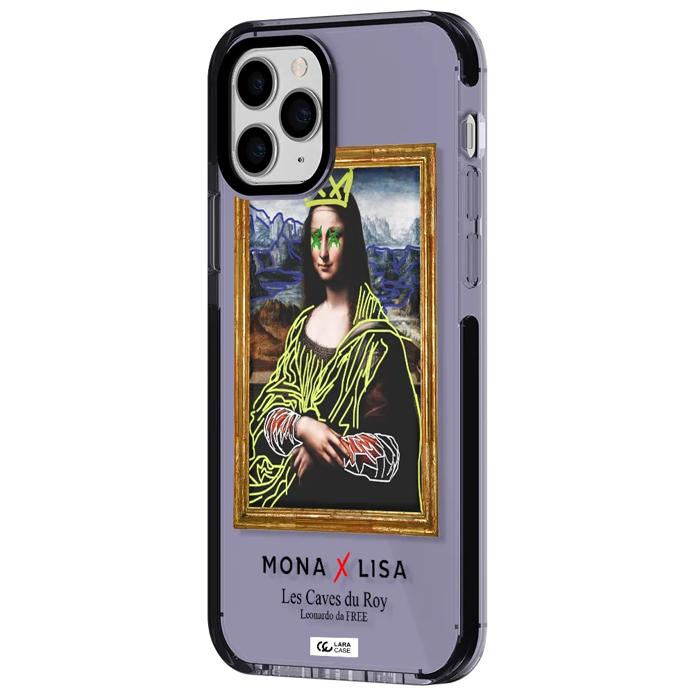 Monalisa Pop Art Apple iPhone 11 pro max impact Lilac Case