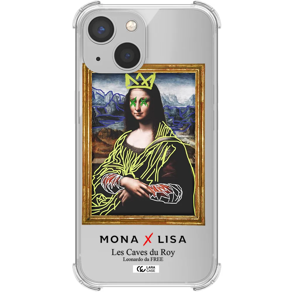 Monalisa Pop Art Apple iPhone 13 Clear PC Case
