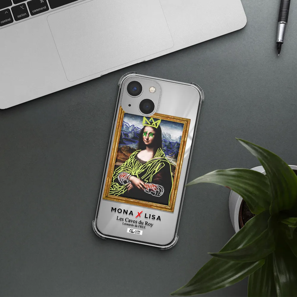 Monalisa Pop Art Apple iPhone 13 Clear PC Case