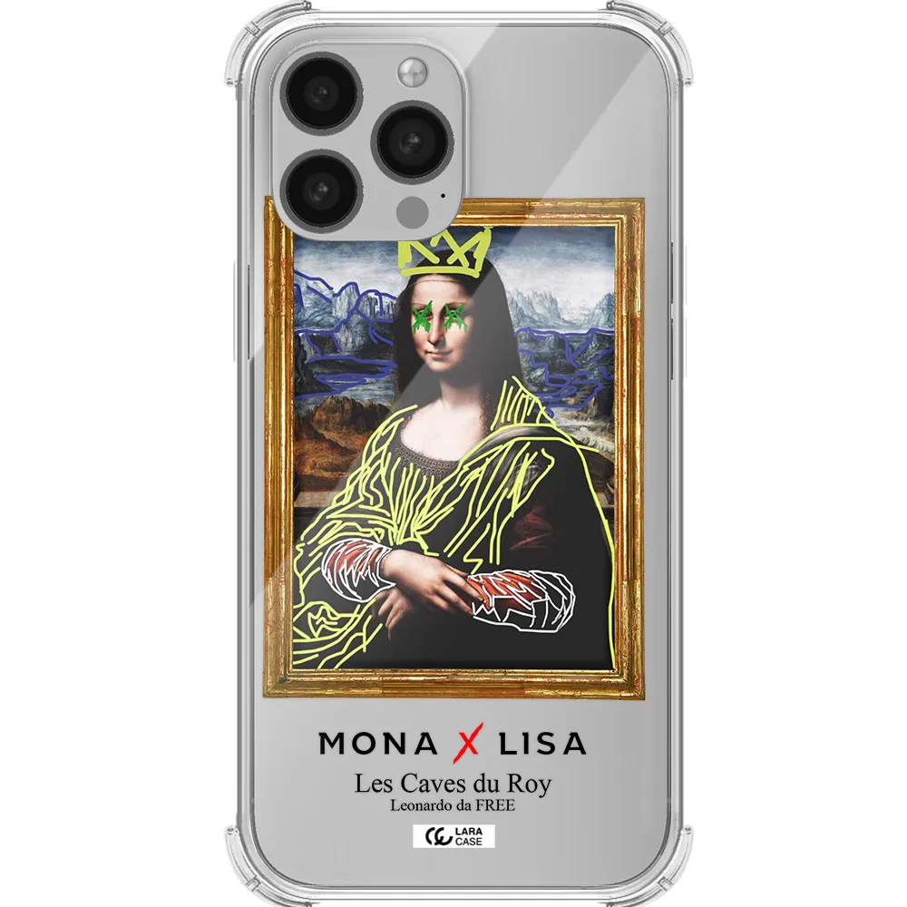 Monalisa Pop Art Apple iPhone 13 Pro Max Clear PC Case