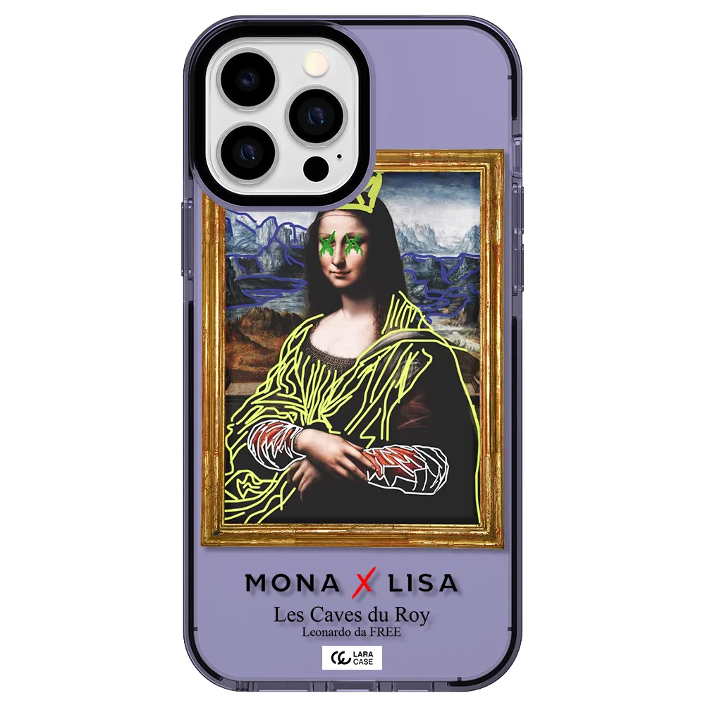 Monalisa Pop Art Apple iPhone 13 Pro Max impact Lilac Case