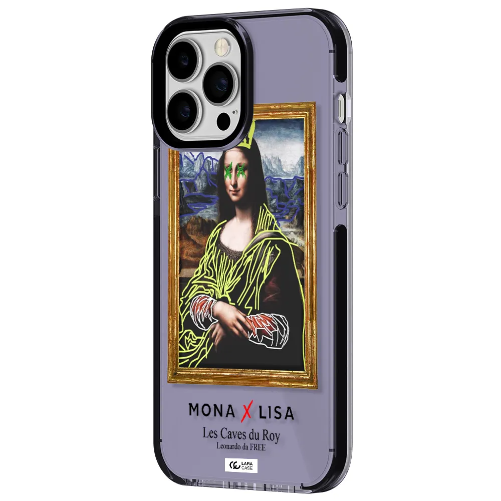 Monalisa Pop Art Apple iPhone 13 Pro Max impact Lilac Case
