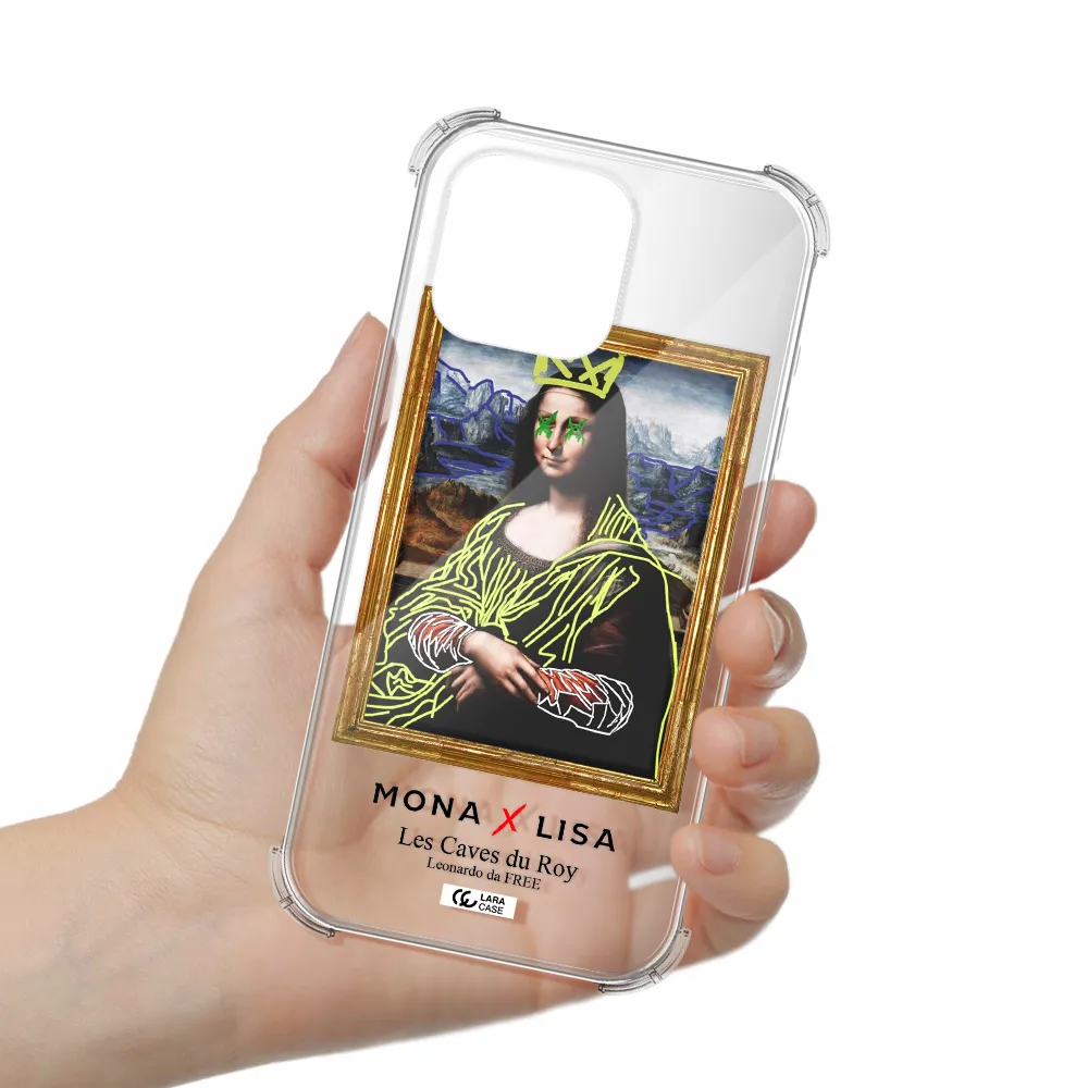 Monalisa Pop Art Apple Iphone 16 Pro Max Clear Pc Case